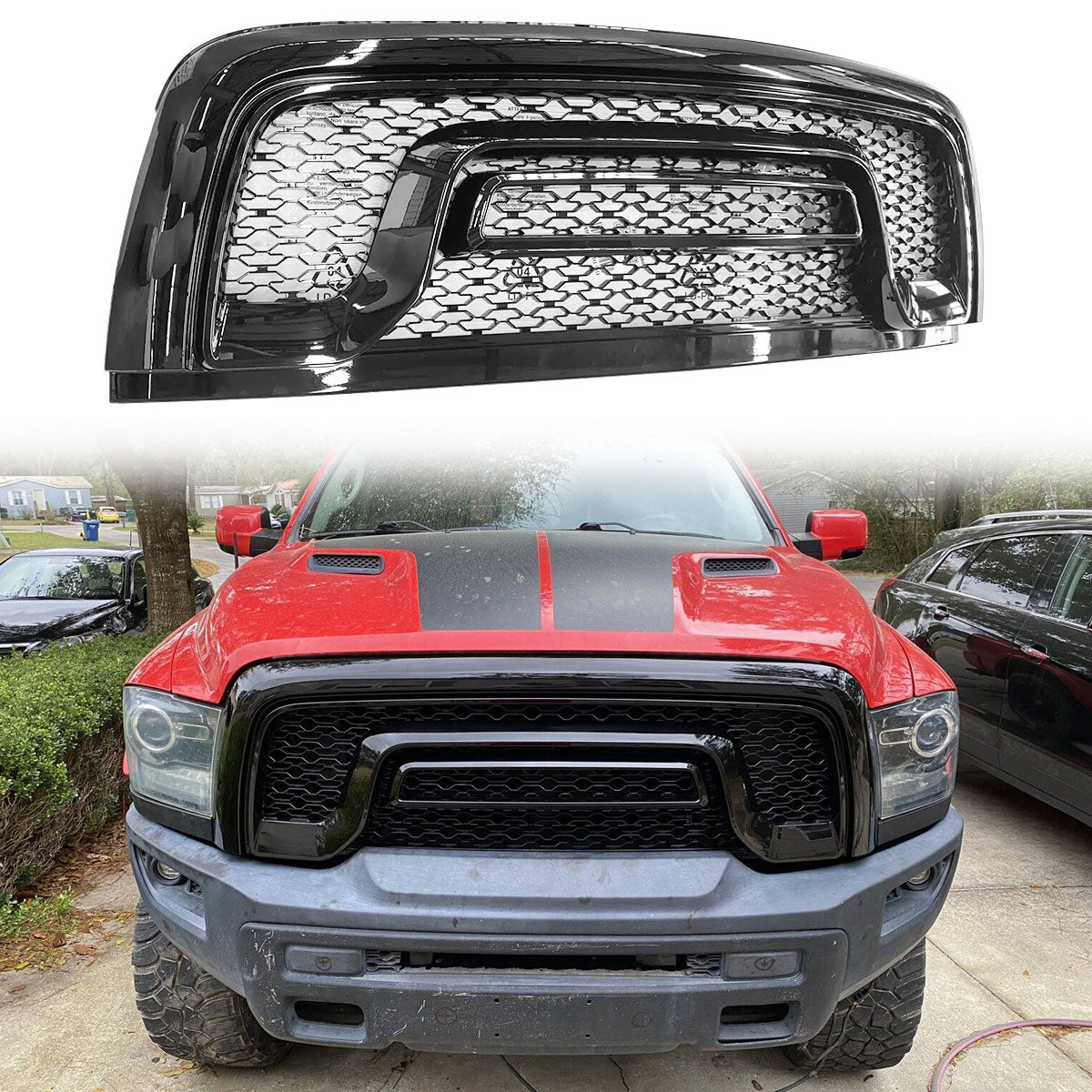 2015-2018 Dodge Ram 1500 Rebel Front Hood Grille Guard
