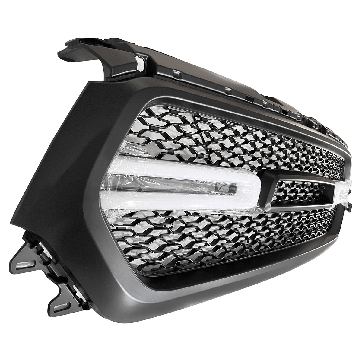 2019-2024 Dodge Ram 1500 Front Hood Grill with Switchback Turn Signal