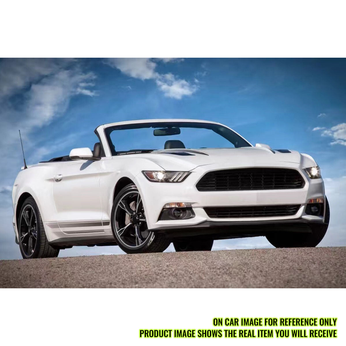 2015-2017 Ford Mustang Front Upper And Lower Grille Grill