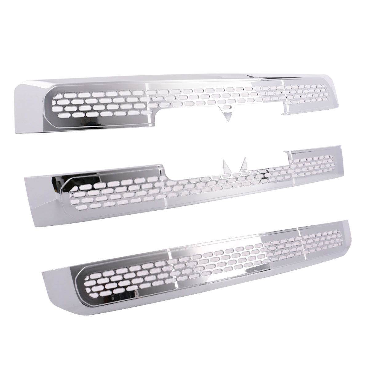 2013-2016 GMC Acadia SL/SLE/SLT Chrome Tape On Grille Overlay 3 Bar