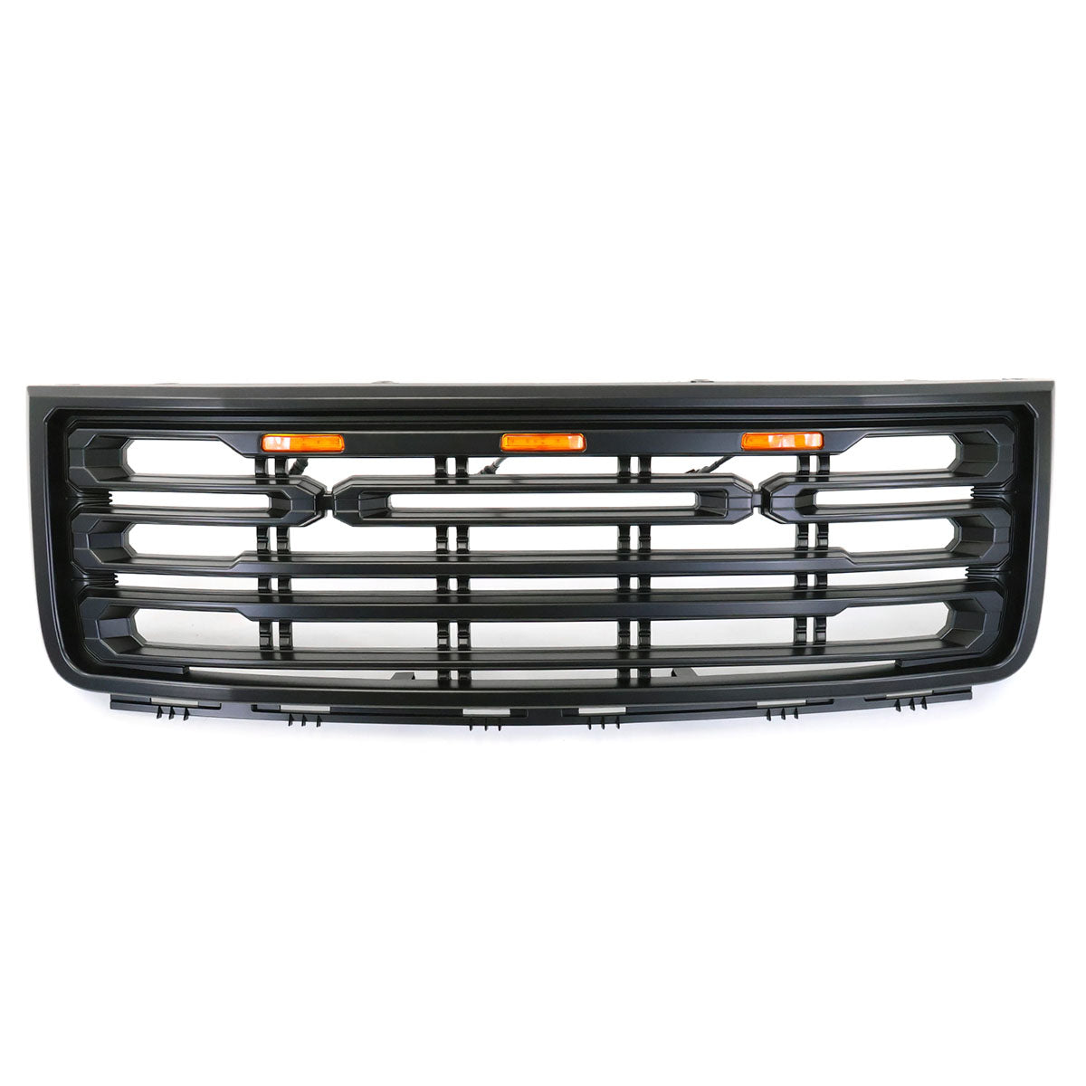 2007-2013 GMC Sierra 1500 Front Bumper Hood Grille Guard Grill