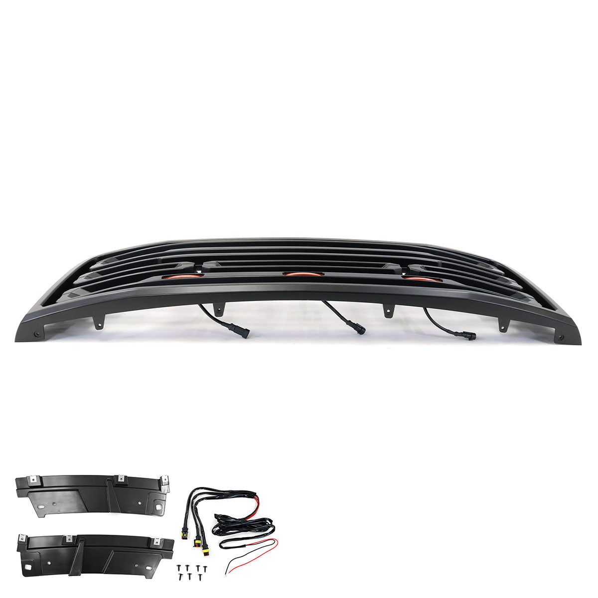 2007-2013 GMC Sierra 1500 Front Bumper Hood Grille Guard Grill