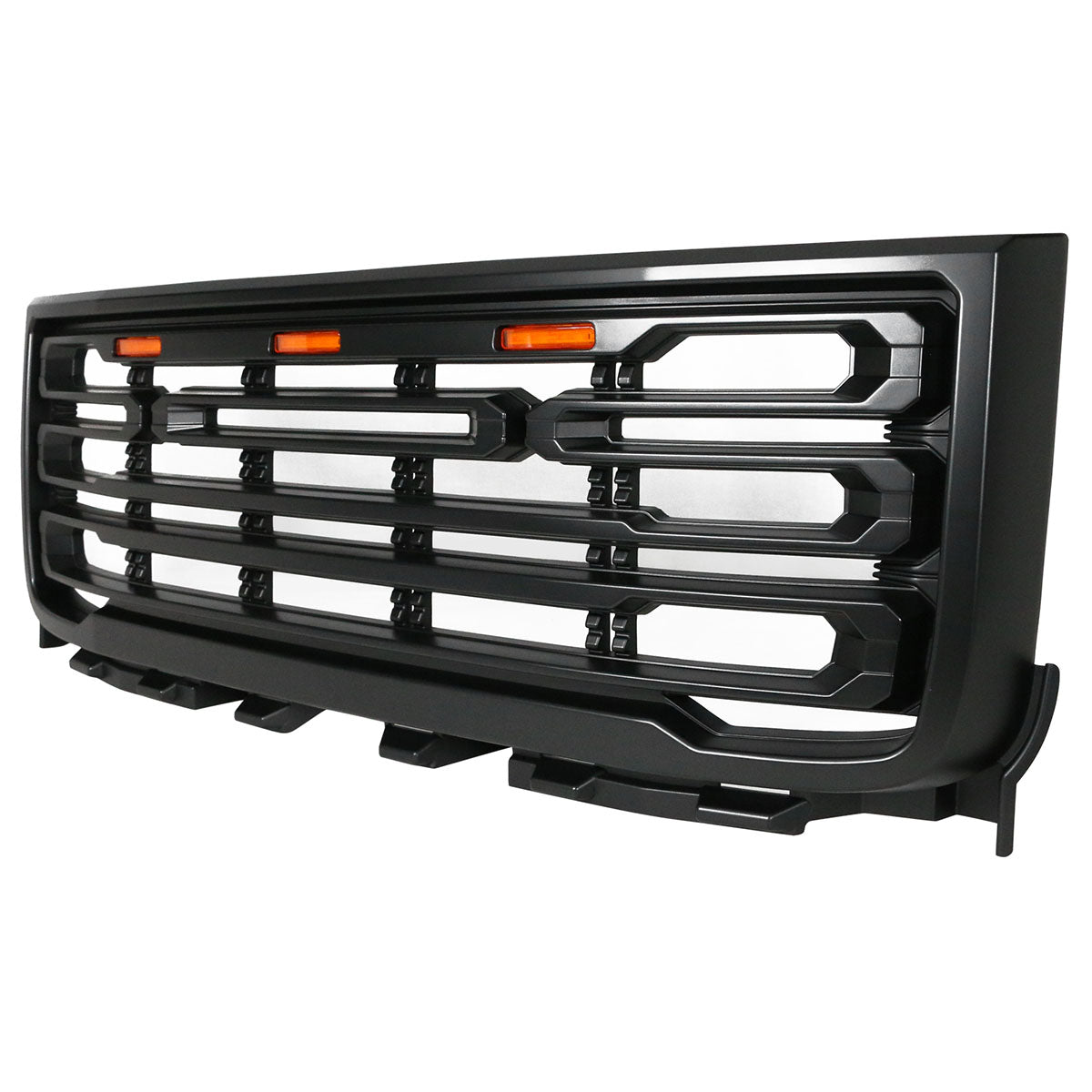 2011-2014 GMC Sierra 2500 3500 Front Bumper Hood Grille Guard Grill