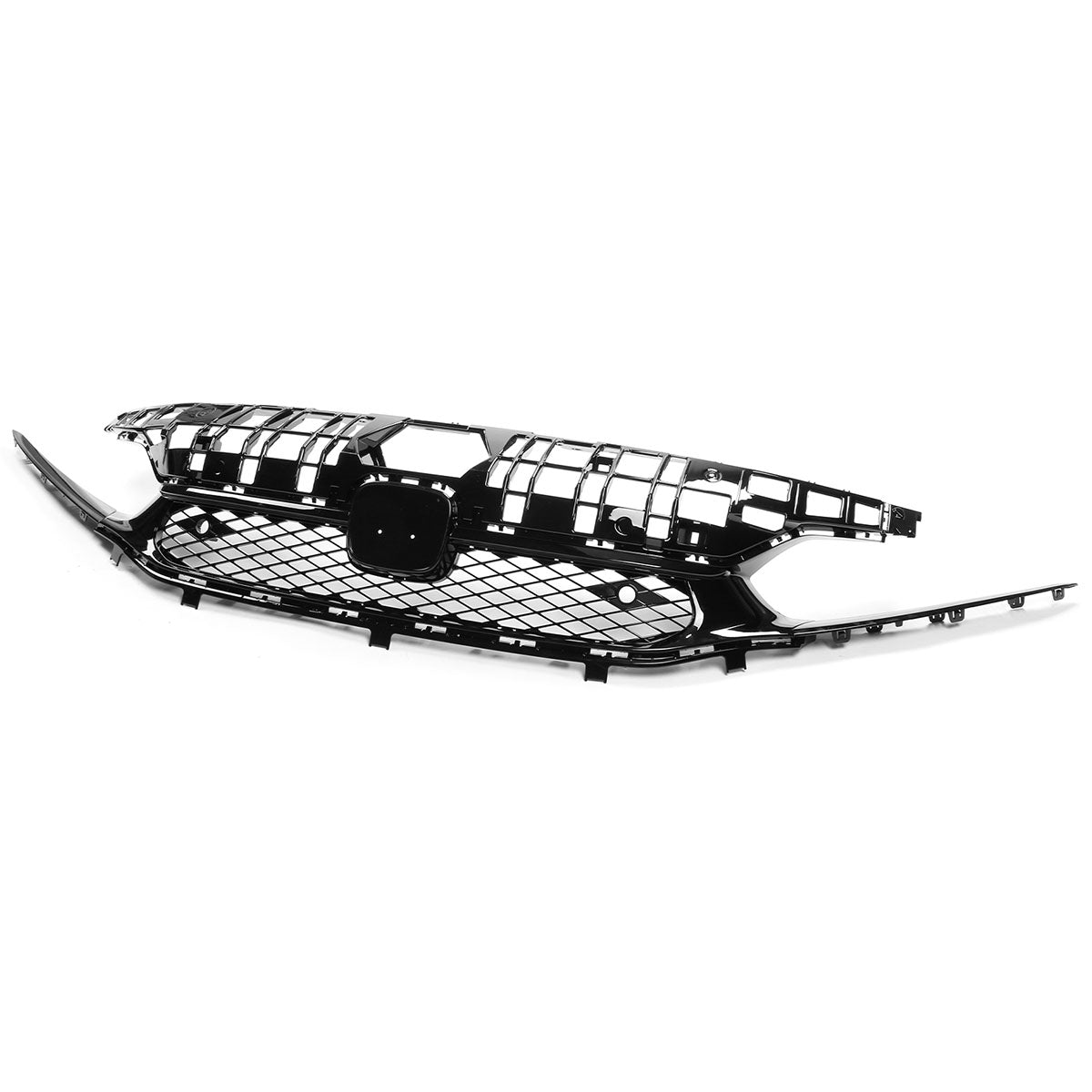 2022-2024 Honda Civic Sedan Rock Style Upper Grille Gloss Black ABS