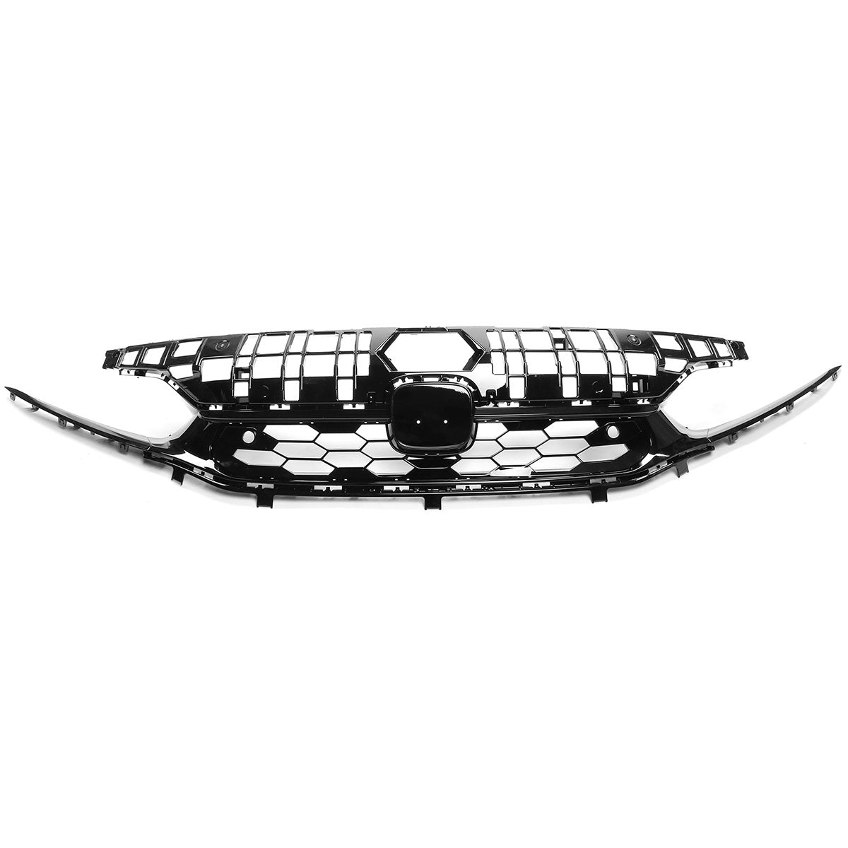 2022-2024 Honda Civic Sedan Grill Si Style Upper Grille Gloss Black AB