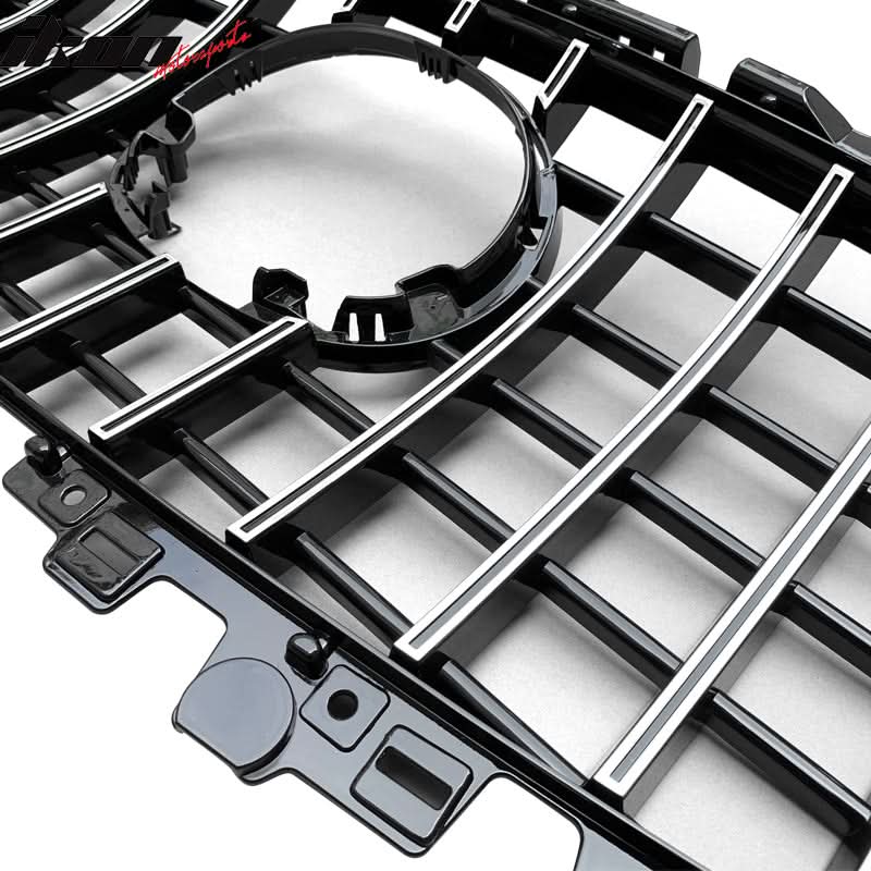 2017-2021 Mazda CX-5 Mesh Chrome Front Bumper Hood Grille Insert Guard