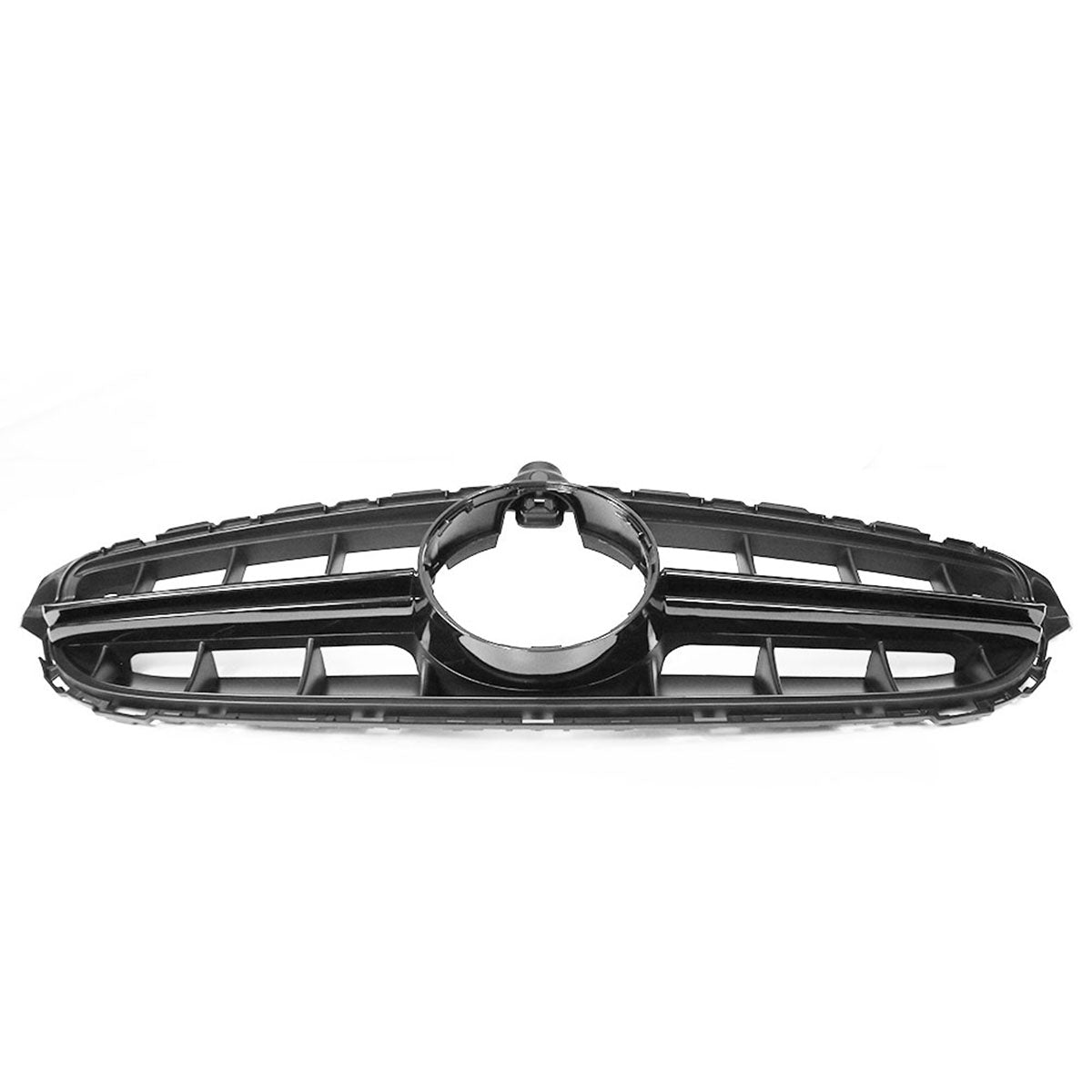2015-2018 Mercedes-Benz W205 Vertical Black Front Grille W Camera Hole