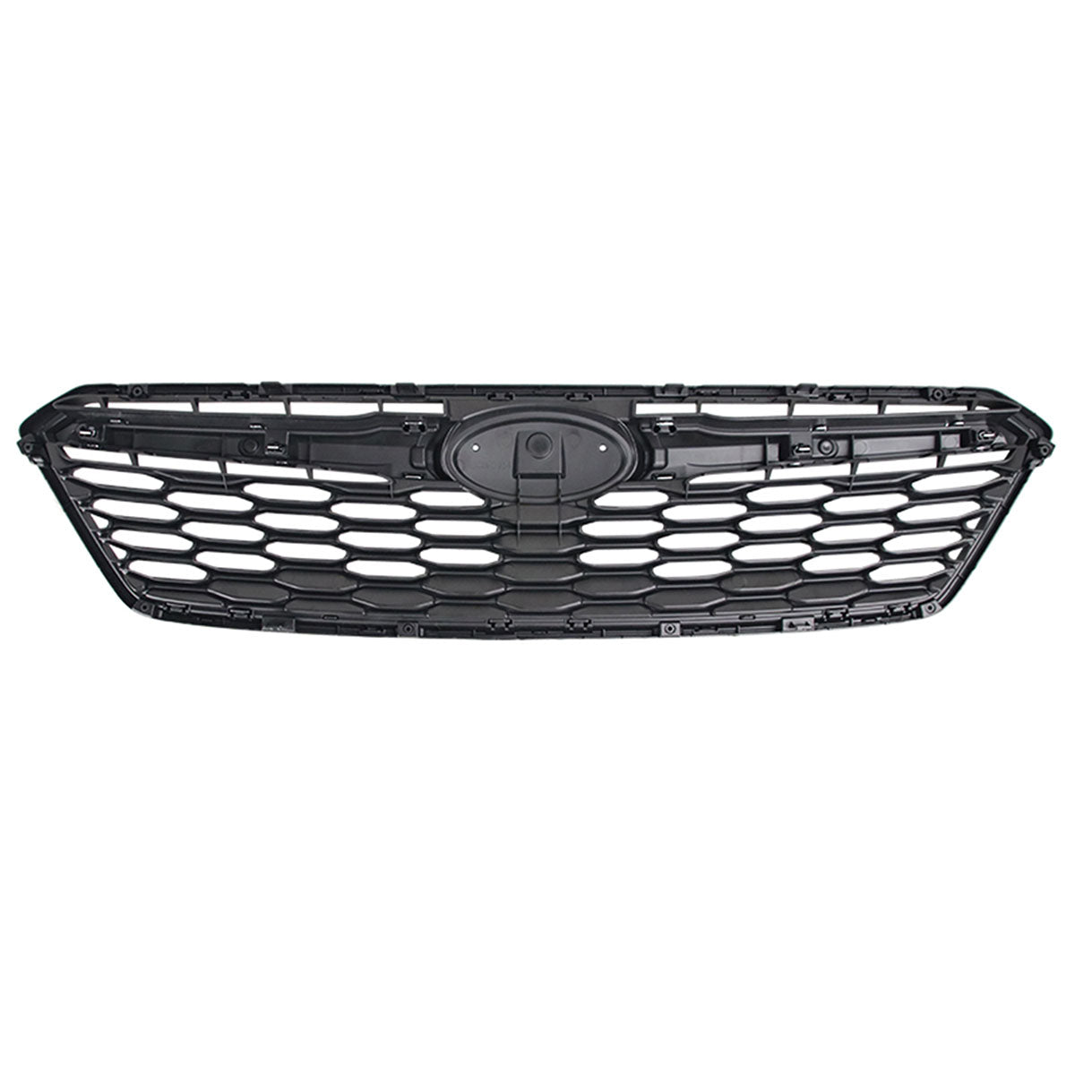 2017-2019 Subaru Impreza OE Front Bumper Grille Gray W/ Chrome ABS