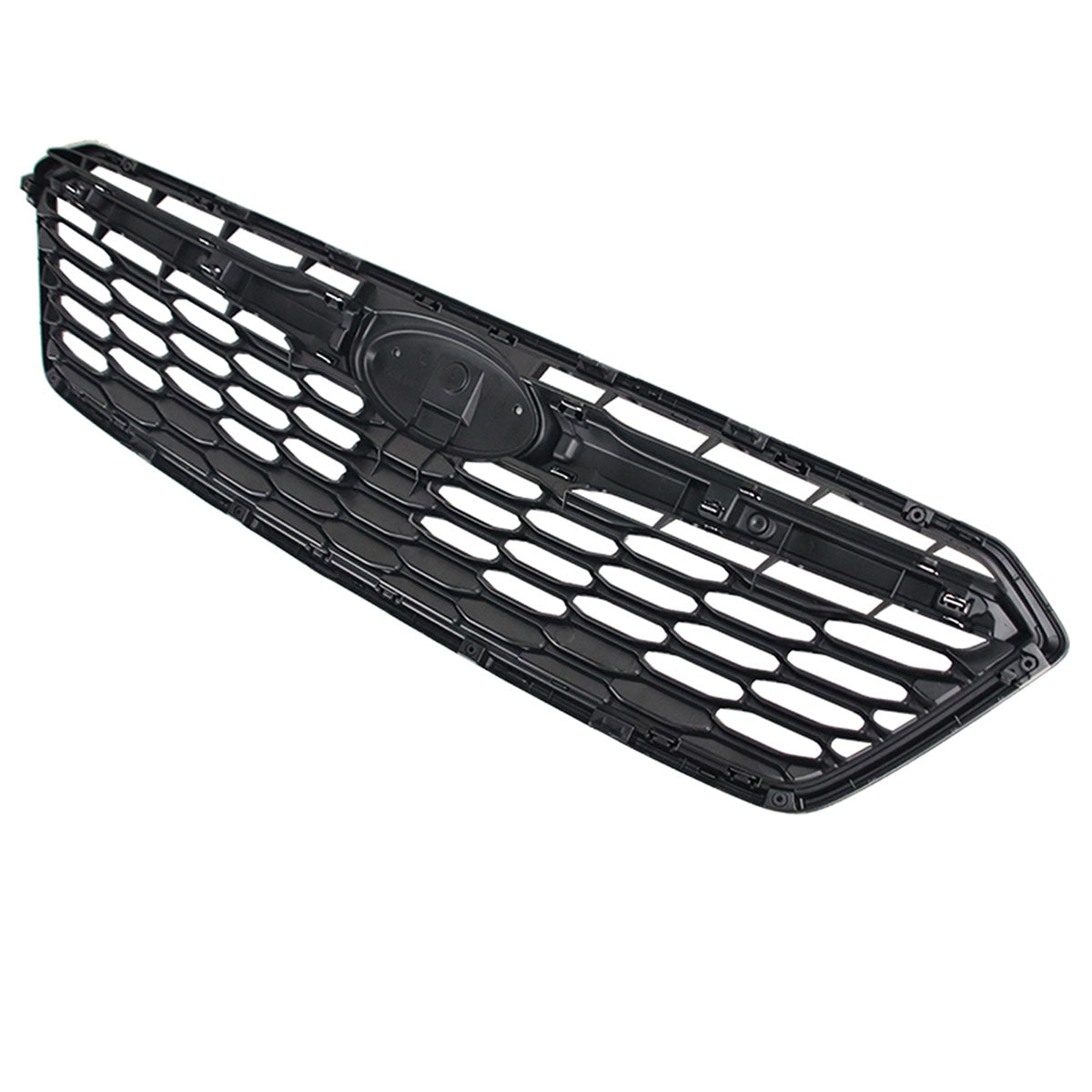 2017-2019 Subaru Impreza OE Front Bumper Grille Gray W/ Chrome ABS