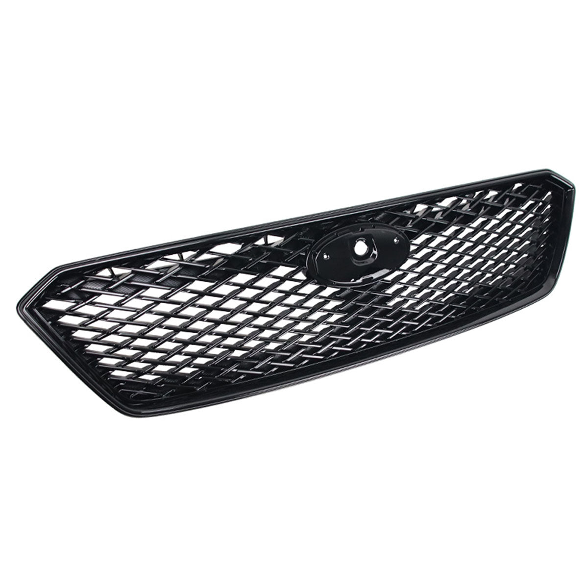 2017-2019 Subaru Impreza Sport Front Bumper Grille Gloss Black ABS