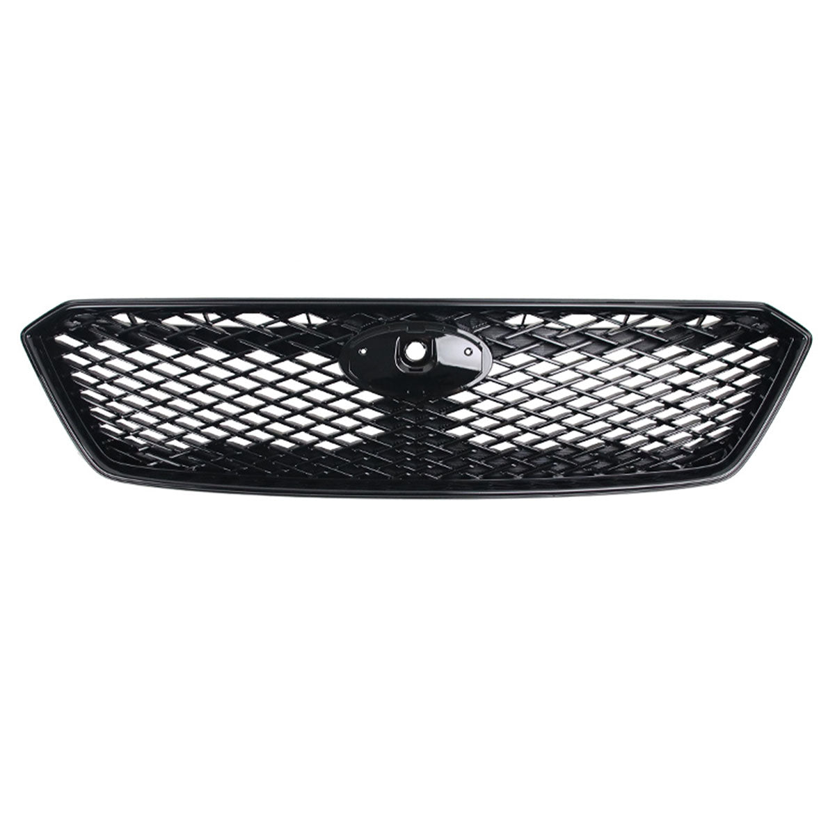 2017-2019 Subaru Impreza Sport Front Bumper Grille Gloss Black ABS