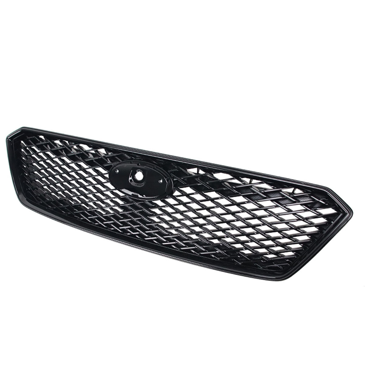 2017-2019 Subaru Impreza Sport Front Bumper Grille Gloss Black ABS