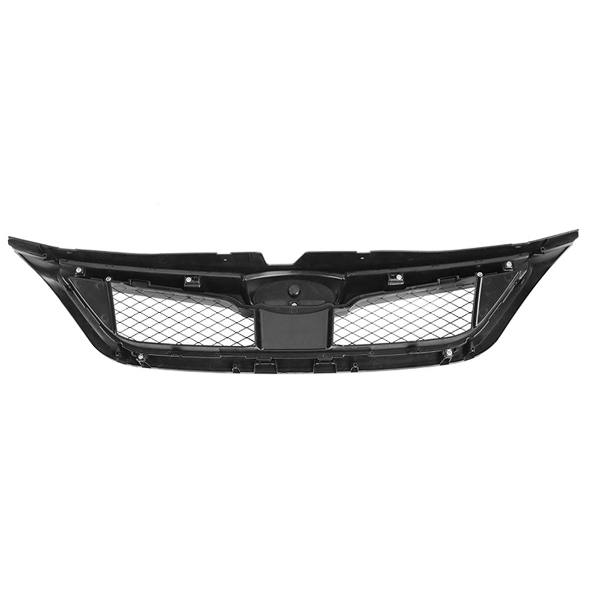 2011-2014 Subaru Impreza WRX OE Style Grille Gloss Black W/ Gray ABS