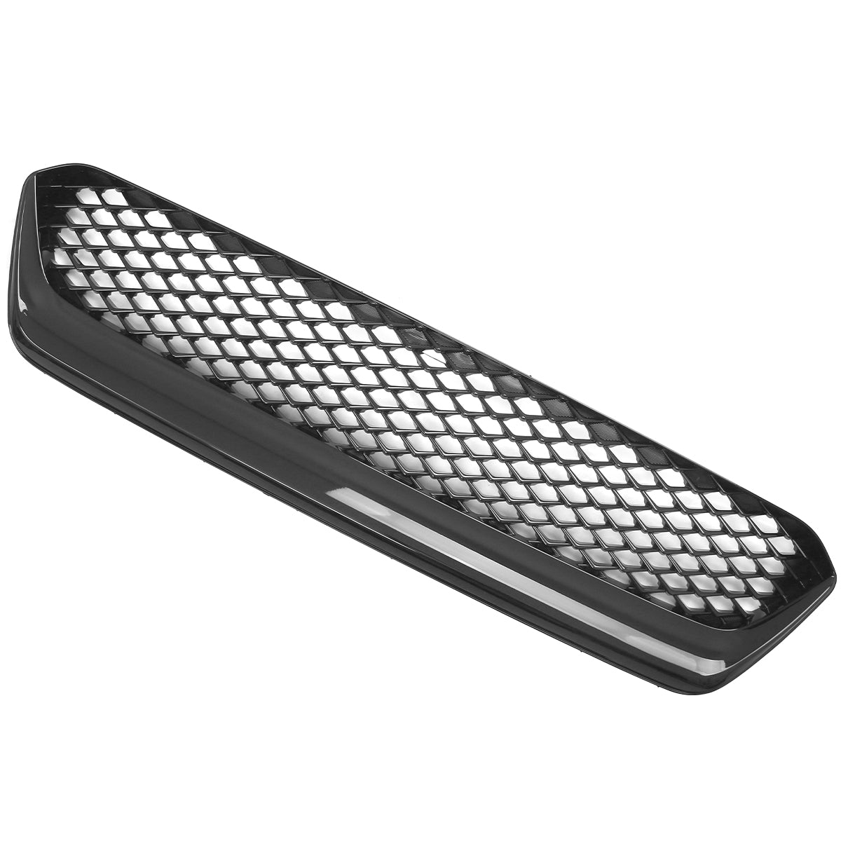 2015-2017 Subaru WRX Gloss Black JDM Style Front Bumper Grille ABS