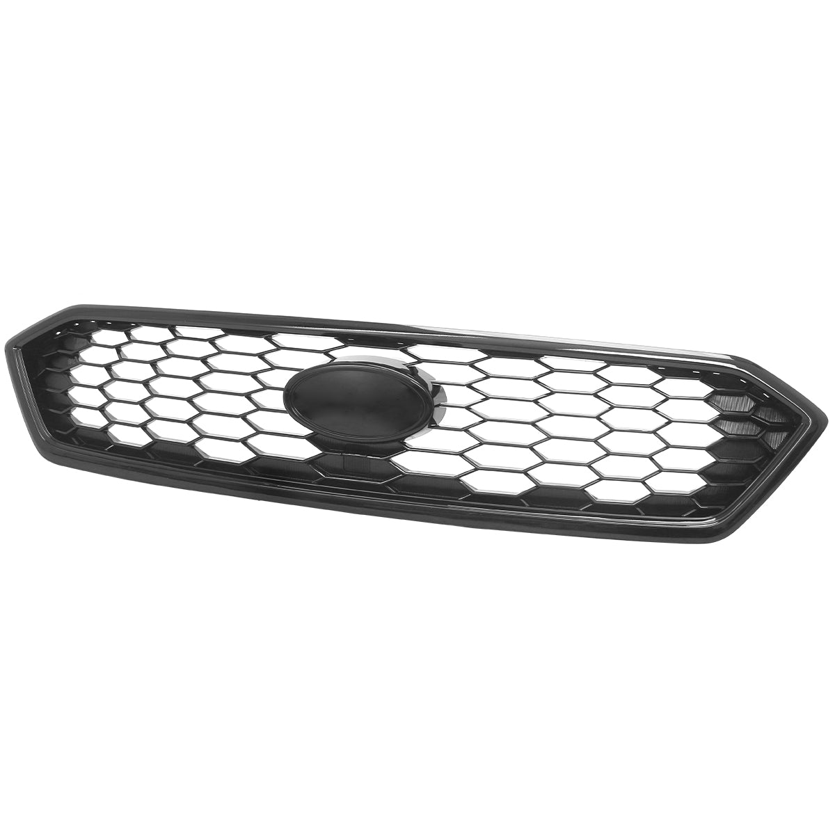2018-2021 Subaru WRX Gloss Black JDM Style Front Bumper Grille ABS