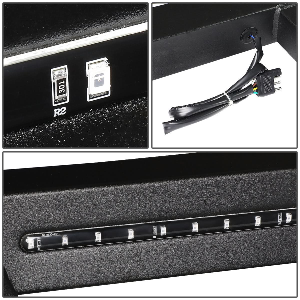 Universal 2" Receiver Hitch Step with LED Light