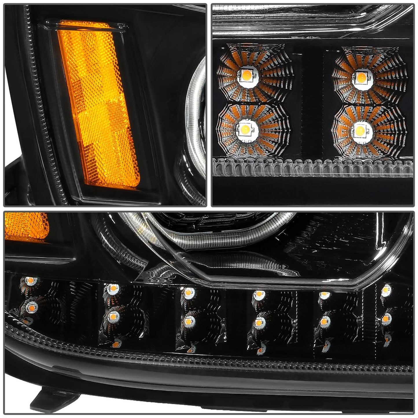 08-19 Kenworth T170/T270/T300/T370/T660/T700 LED Projector Headlights