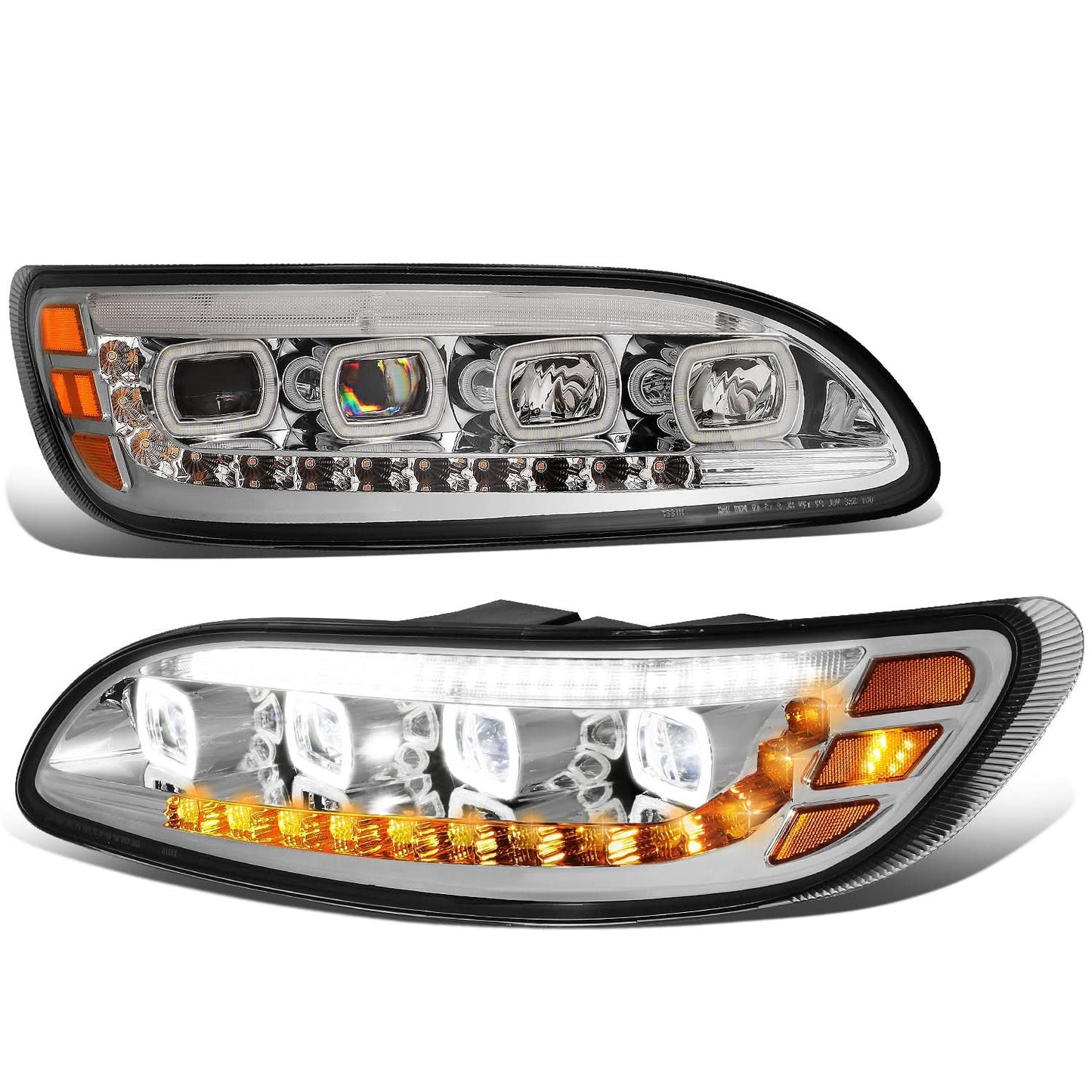 05-20 Peterbilt Multi-Model LED Headlights - Clear