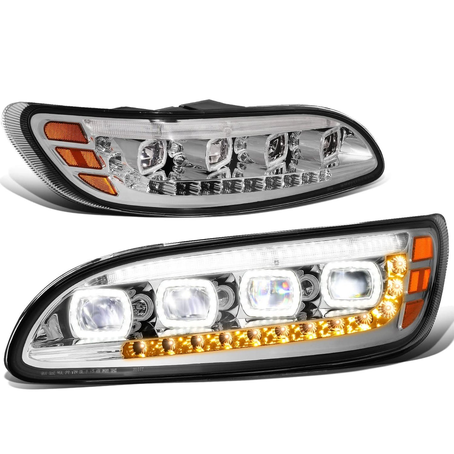 05-20 Peterbilt Multi-Model LED Headlights - Clear