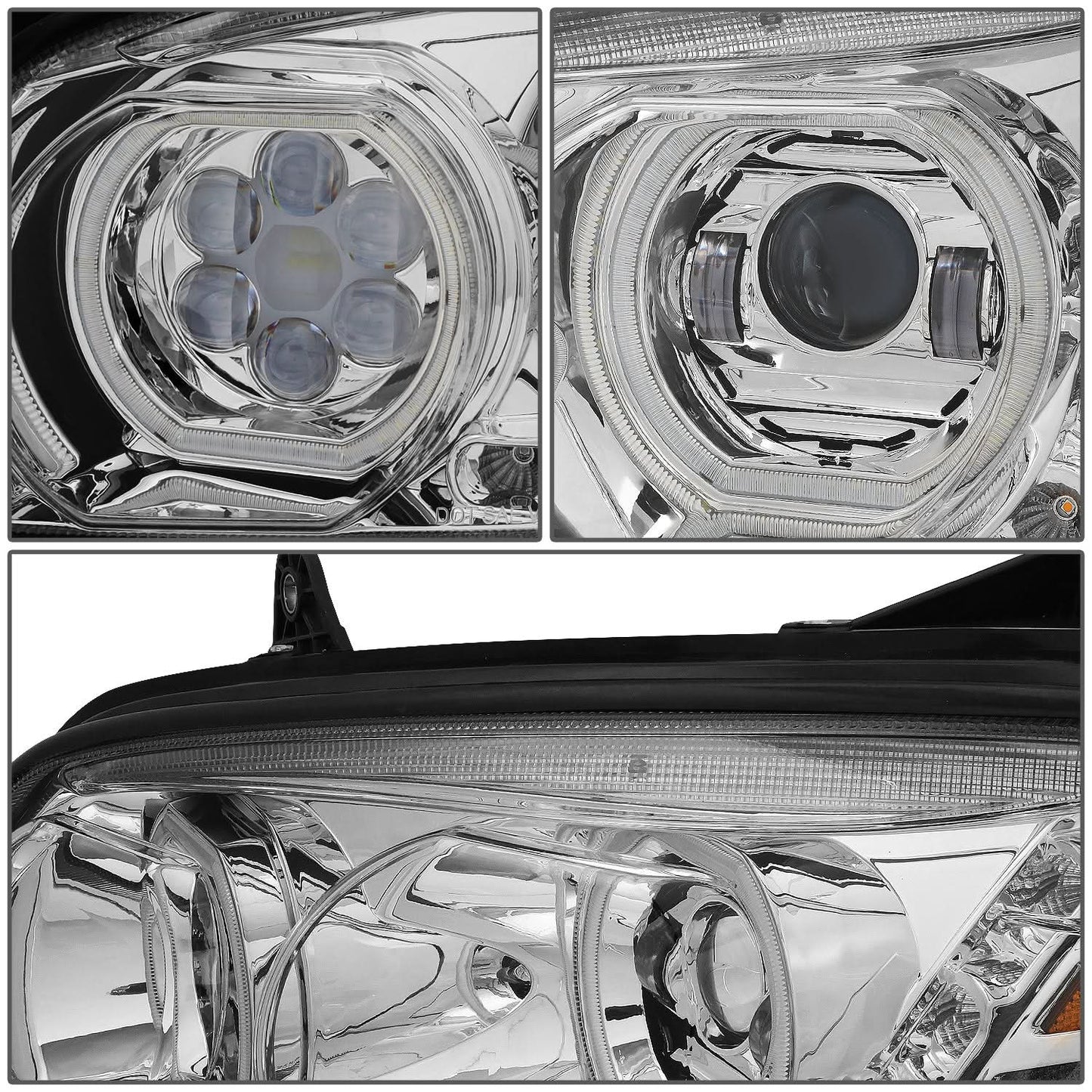 08-19 Kenworth T170/T270/T370 16-19 T300 08-18 T660 11-15 T700 Headlights Chrome