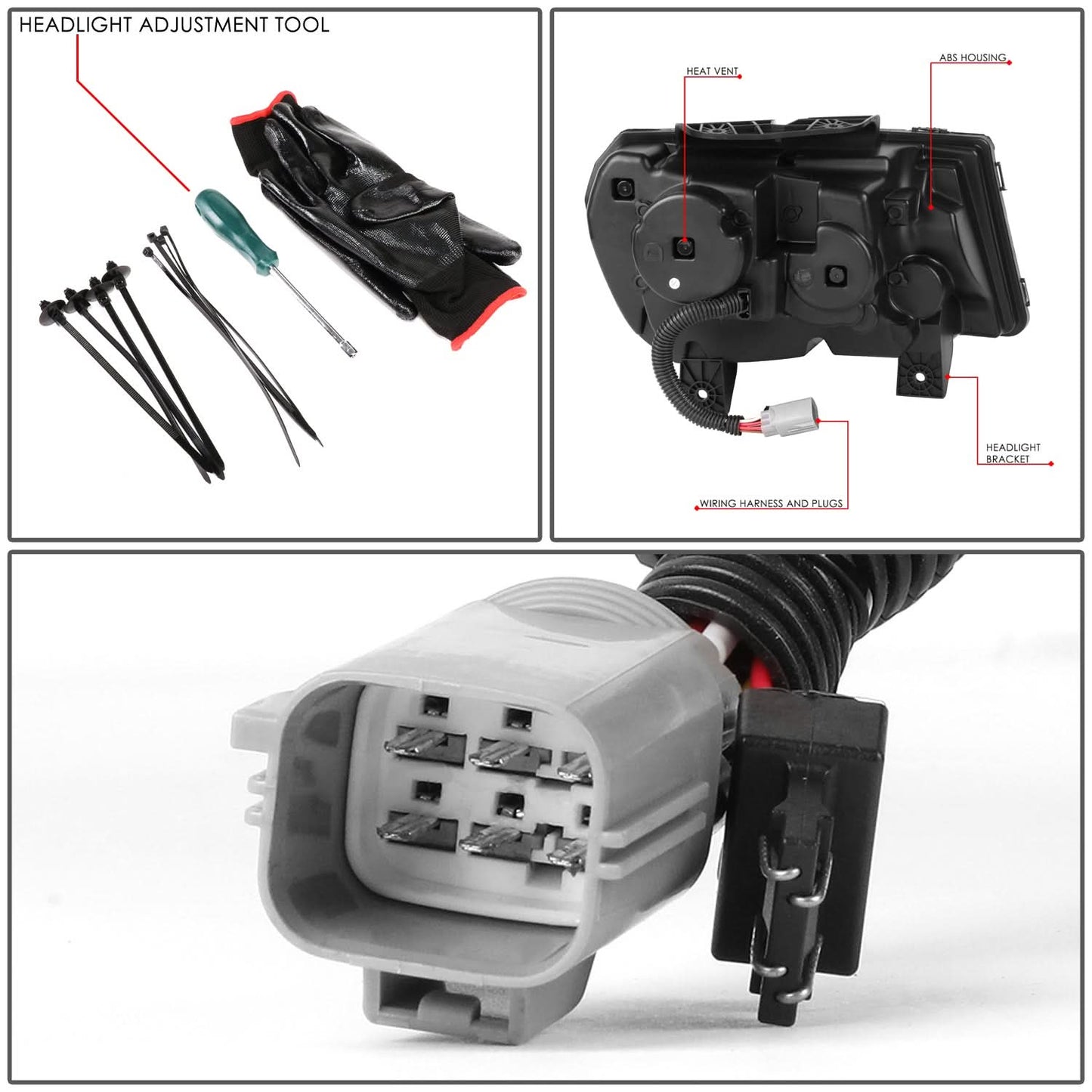 2014-2015 Chevrolet Camaro Full LED Chrome Headlights
