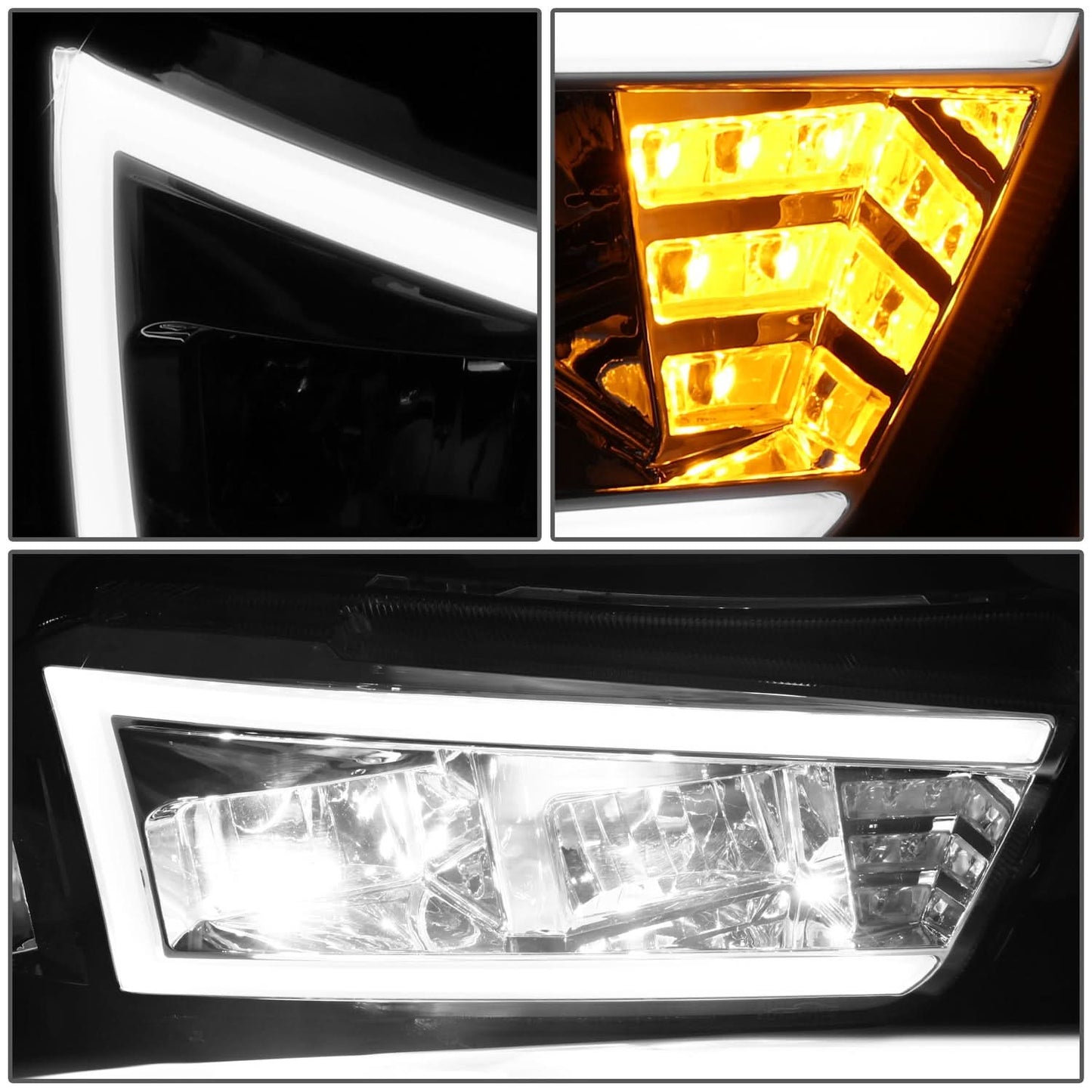 2011-2014 Dodge Charger Chrome Headlights