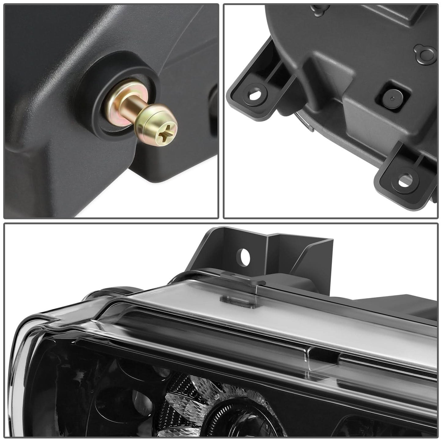 2008-2014 Dodge Challenger LED Headlights Black