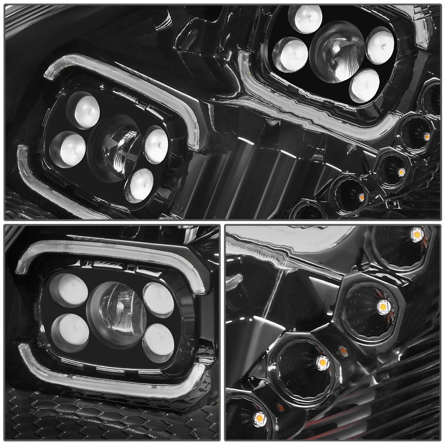 04-18 Volvo VN VNL LED RGB DRL Sequential Turn Signal Headlights