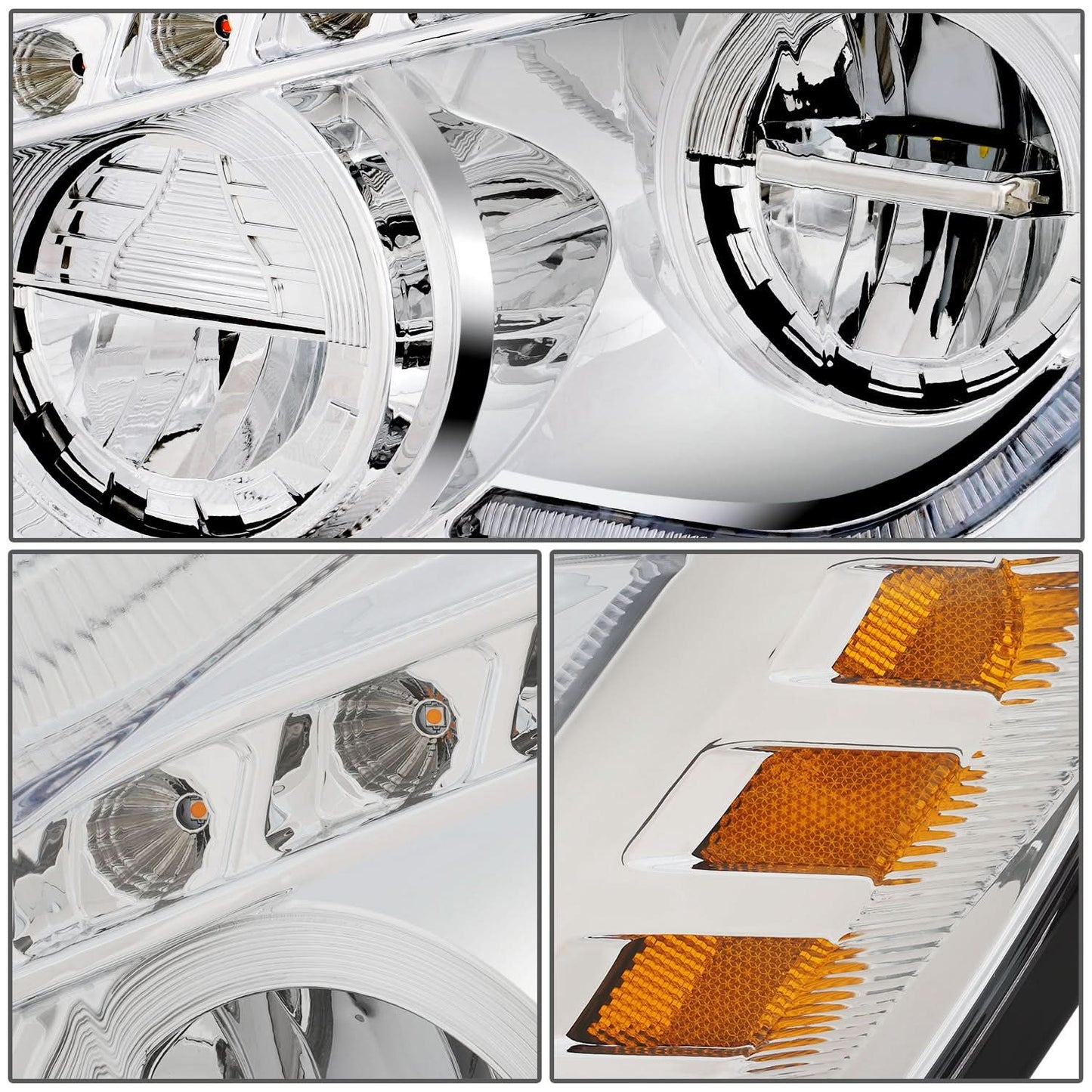 13-21 Kenworth T680 Full LED Sequential Turn Signal RGB Headlights