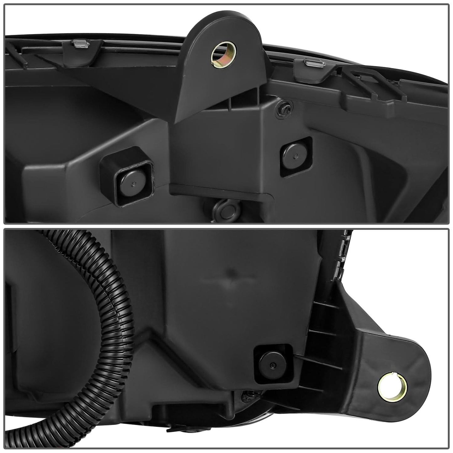 2008-2017 Kenworth T660 LED Sequential Projector Headlights Chrome
