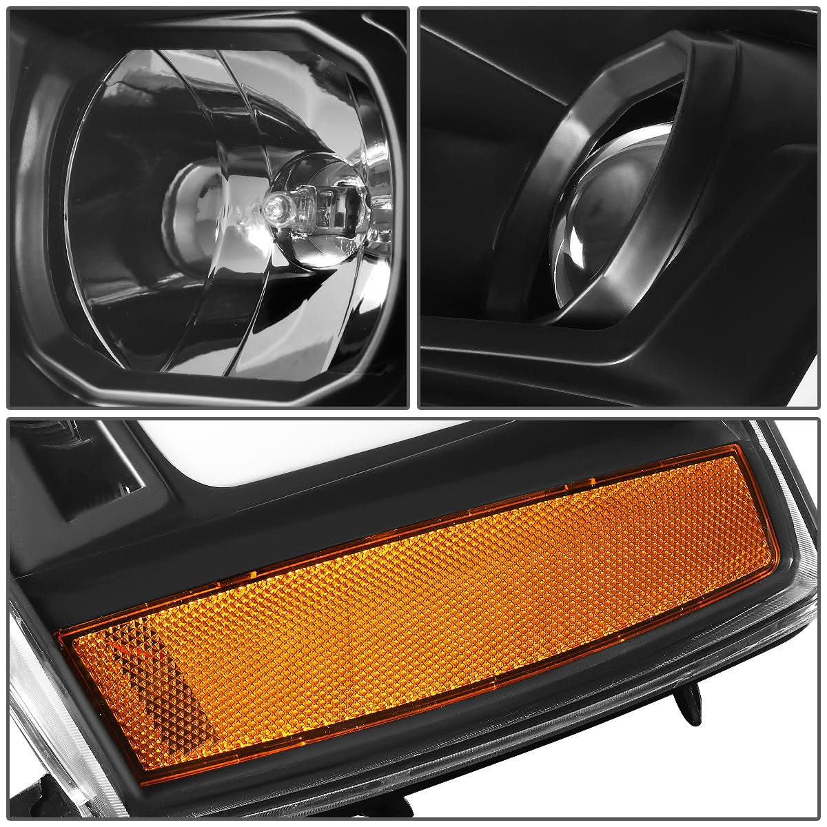 07-14 Chevrolet Avalanche Tahoe Suburban LED DRL C-Bar Headlights