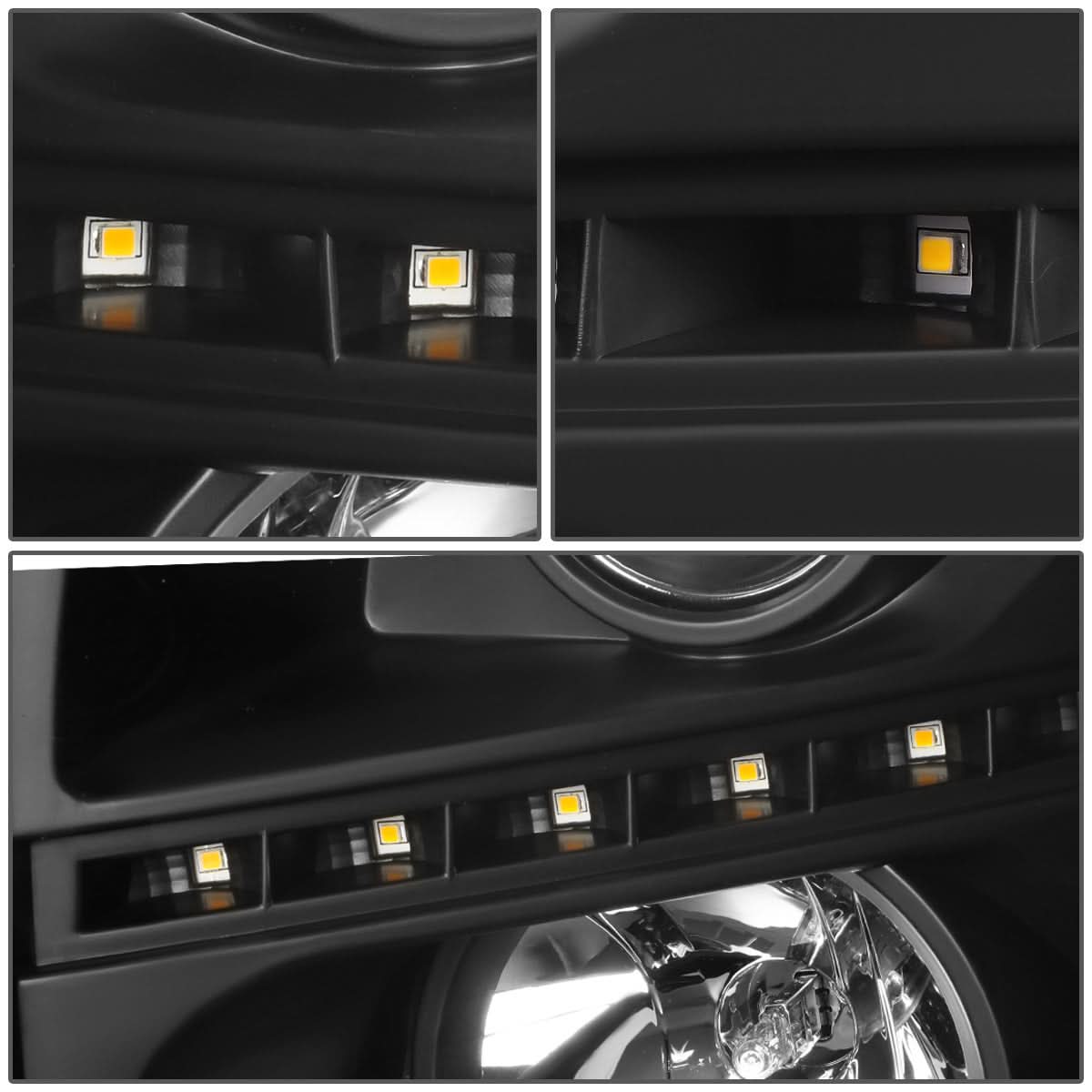 07-14 Chevrolet Silverado LED DRL Sequential Turn Signal Headlights