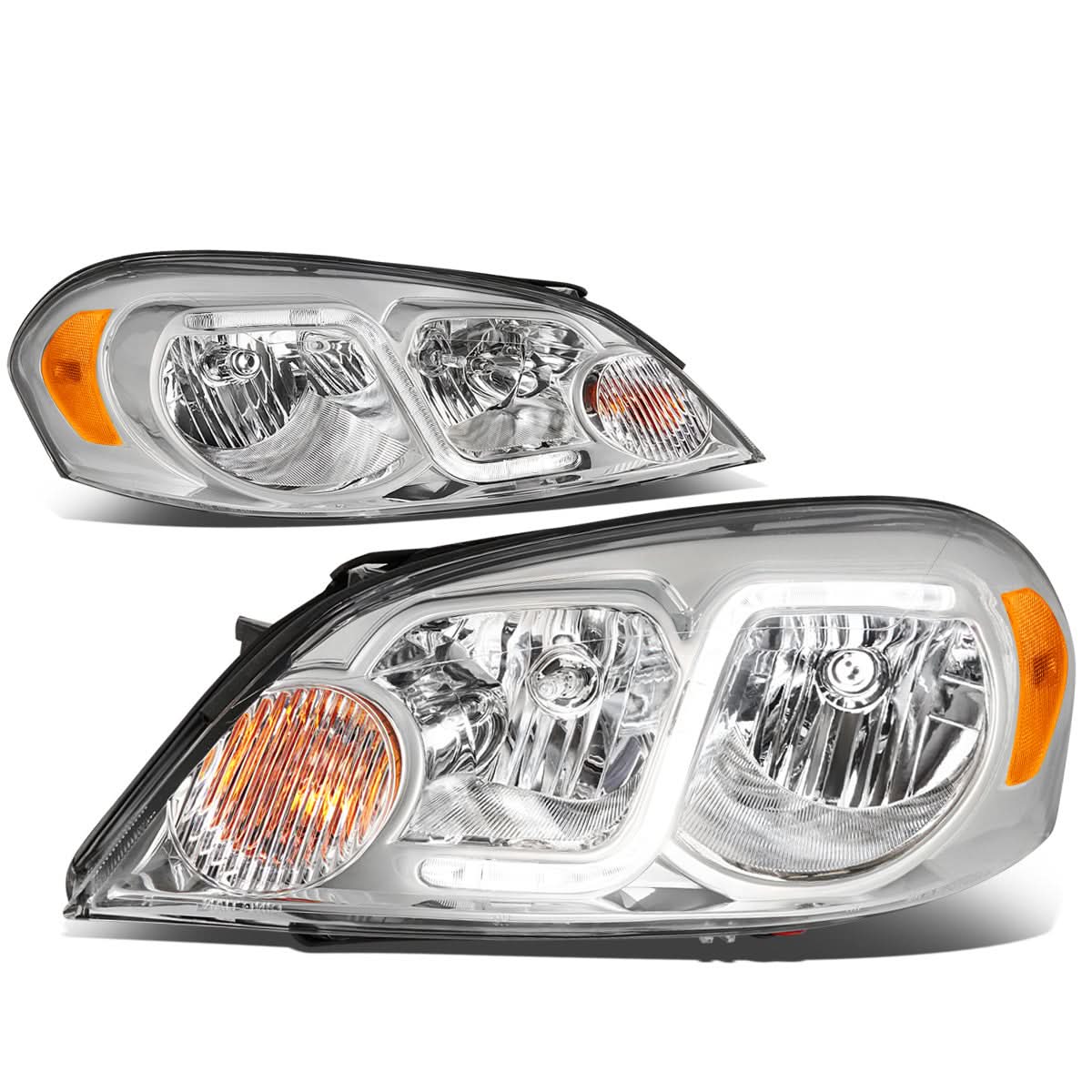 06-16 Chevrolet Impala/Monte Carlo LED DRL Headlights Chrome