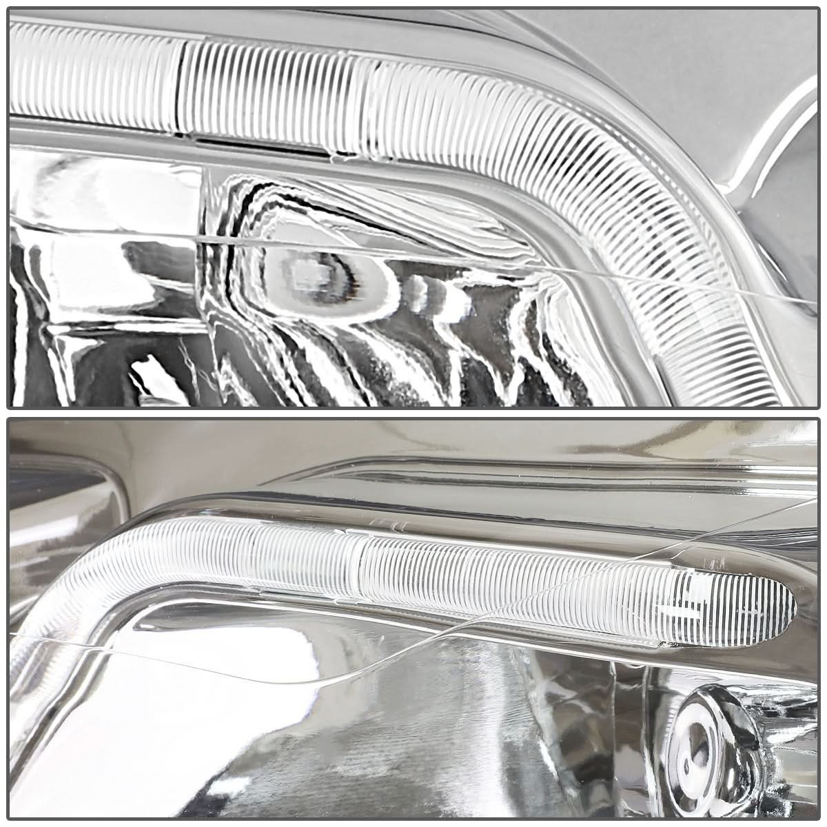 06-16 Chevrolet Impala/Monte Carlo LED DRL Headlights Chrome