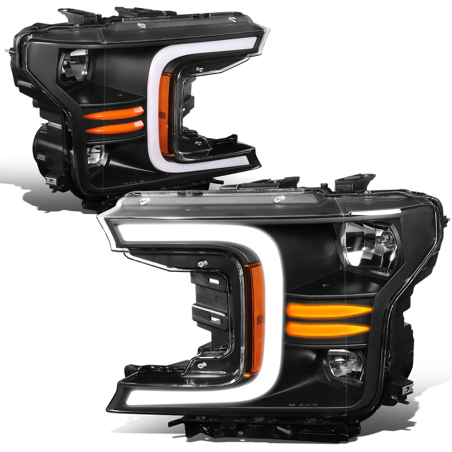 2018-2021 Ford F-150 C-Bar LED DRL Sequential Headlights