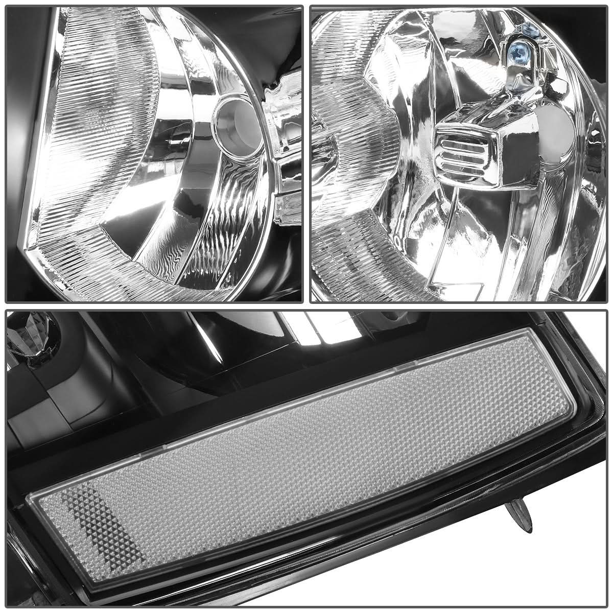 07-14 Chevrolet Tahoe/Suburban/Avalanche LED DRL Headlights Black