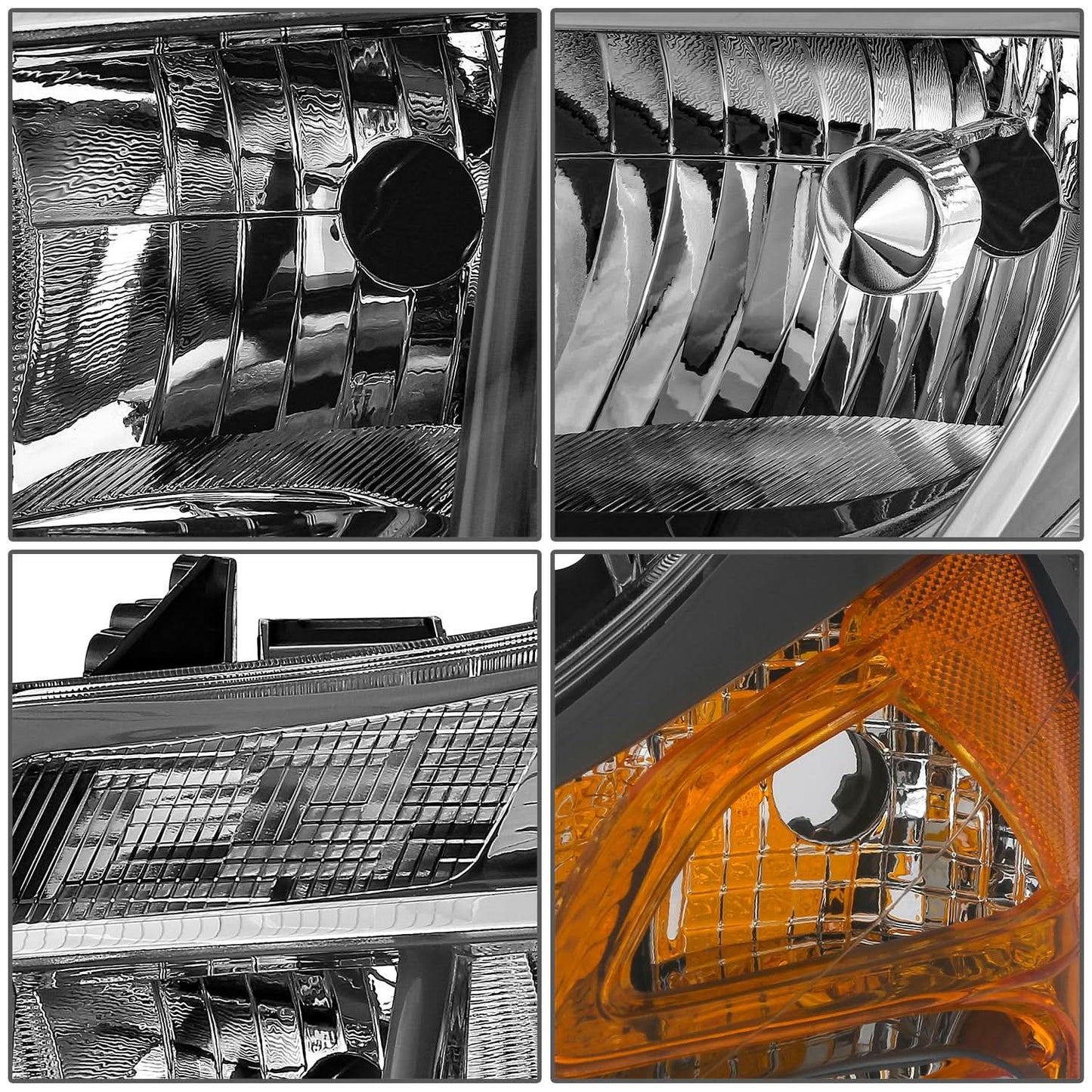2014-2022 Ram ProMaster OE Style Left Headlight Chrome Housing