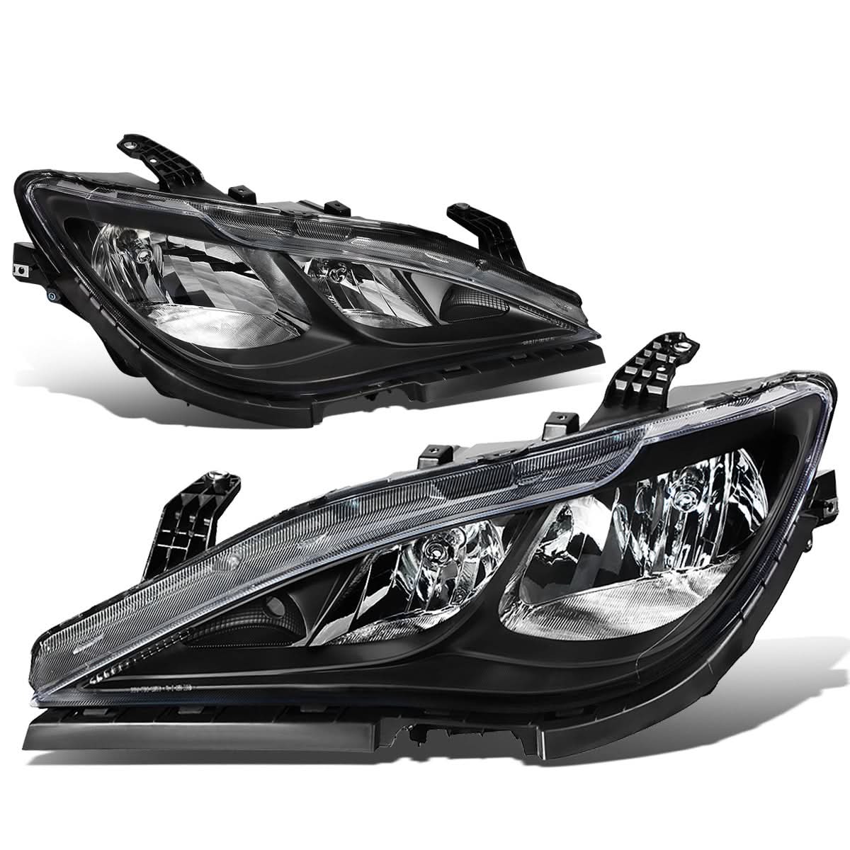 2017-2020 Chrysler Pacifica Black Housing Headlights w/ Clear Corner