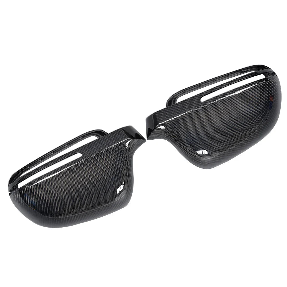 Audi A4 B8 / S4 / RS4 Carbon Fiber Door Mirror Cap Housings 2007 - 2015
