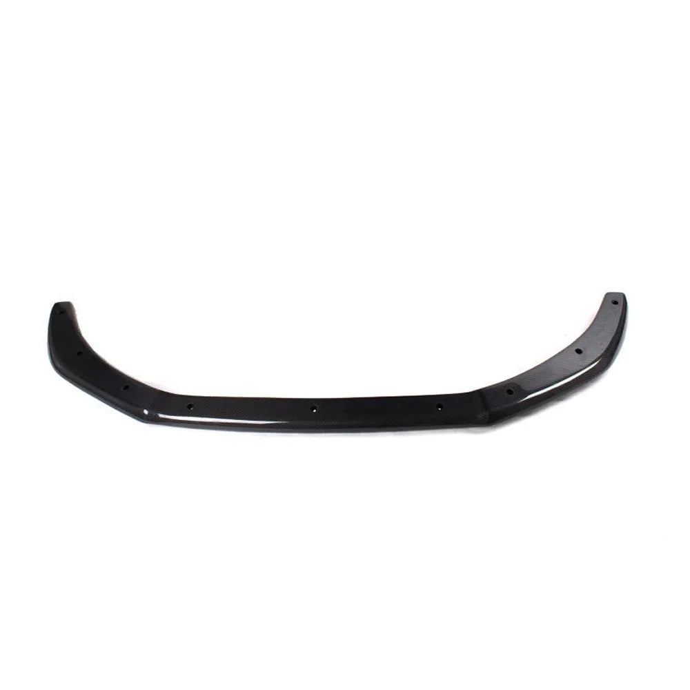 Audi A4 B8 Carbon Fiber Gloss Black Front Bumper Lip 2013 - 2015