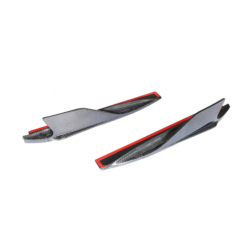 Audi R8 V10 Gen 2 Carbon Fiber Side Door Splitter Fins – 4S Coupe (2016–2018)