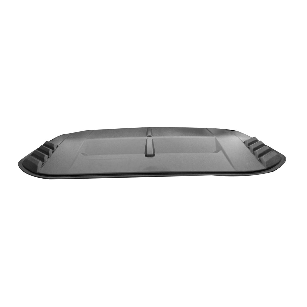 2021-2025 Ford Bronco Sanded Black Front Hood Bonnet Cover Trim ABS