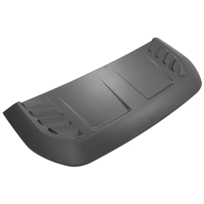2021-2025 Ford Bronco Non-Functional Black Front Hood Bonnet Cover ABS