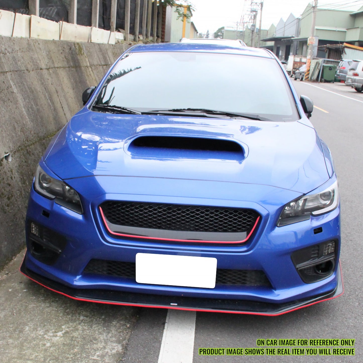 2015-2021 Subaru WRX D Style Gloss Black Front Hood Bonnet Cover