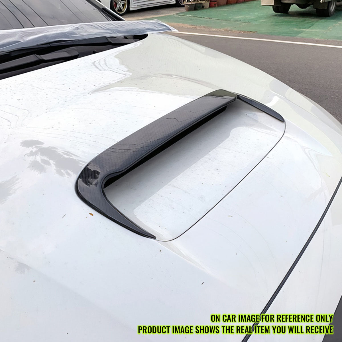 2015-2021 Subaru WRX D Style Matte Black Front Hood Bonnet Cover