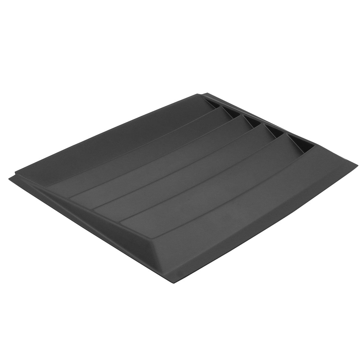 Fits Universal URAS Style Air Flow Hood Vent Cover Primer Black ABS