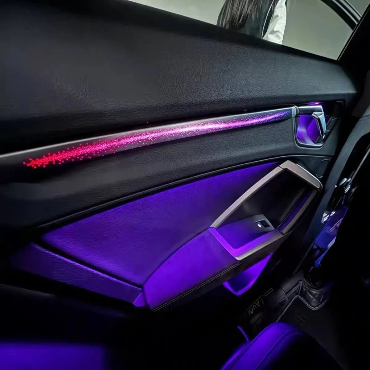 Audi Q3 Interior 64-Color Symphony Rainbow Dynamic LED Ambient Light Kit 2019 - 2025