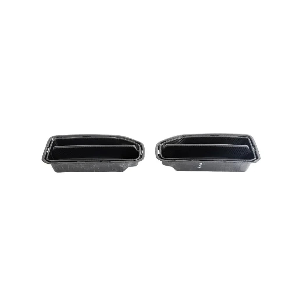 Dry Carbon Fiber Front Upper Grille Trim – BMW G87 M2 (2023–Present)
