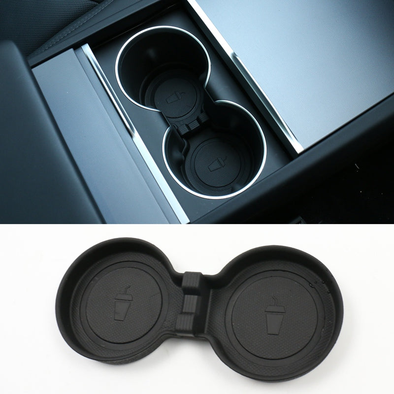 2024 Tesla Model 3 Highland Center Console Cup Cushion Holder Pad TPE