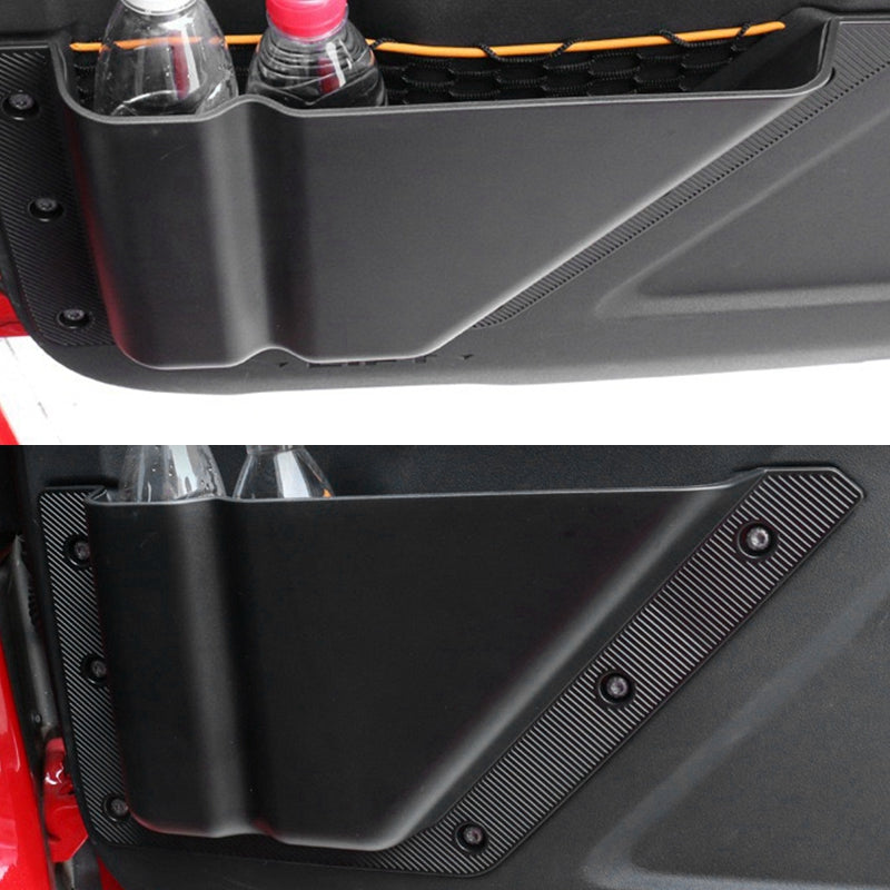 2021-2025 Ford Bronco 2/4 Dr Black Front Door Storage Box TPE+ABS 2PCS